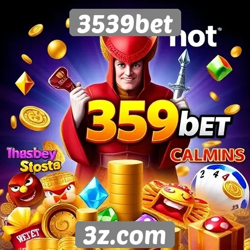 Variedade de jogos oferecidos pela 3539bet